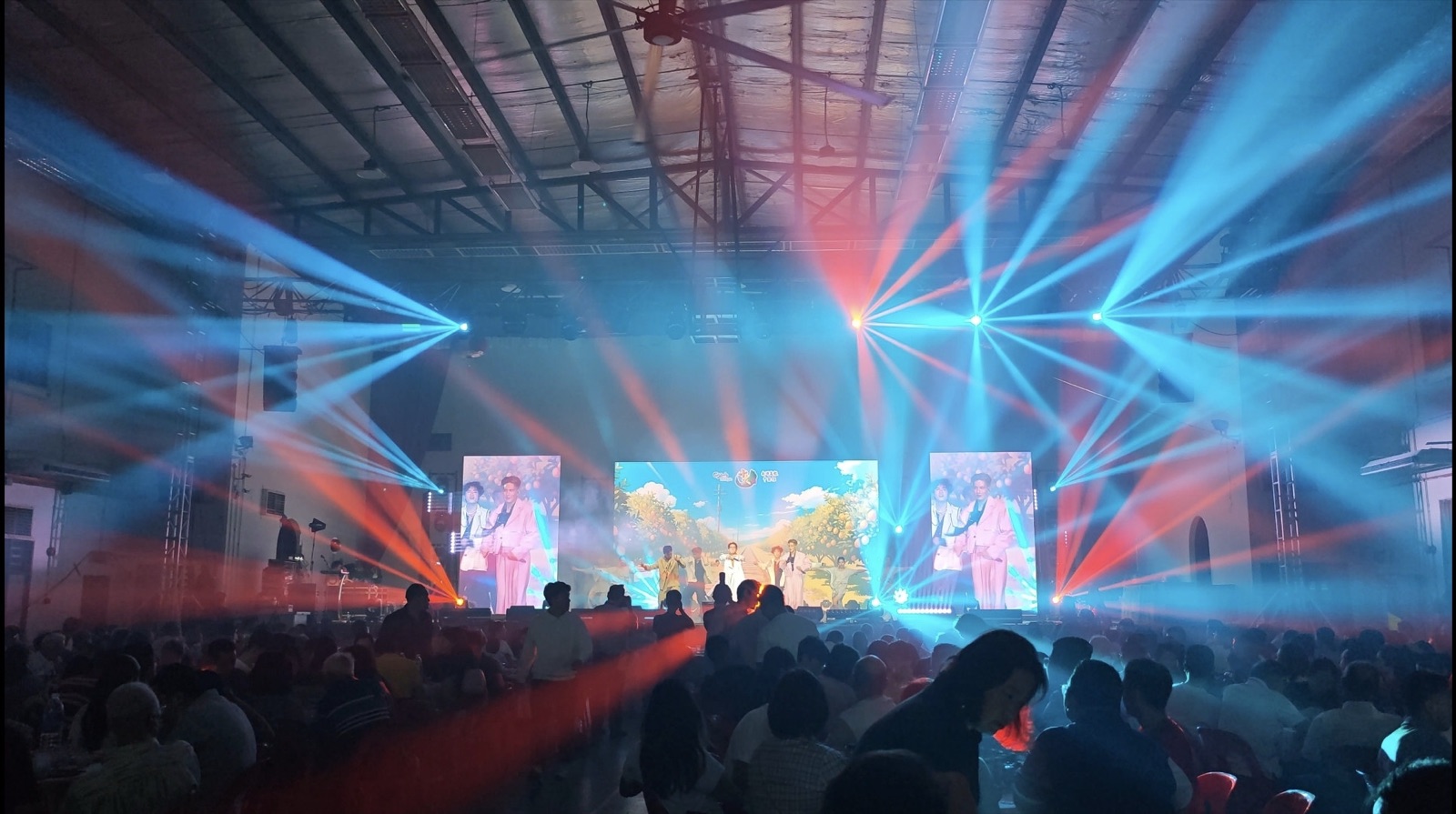 Visual Design for Top 10 Concert